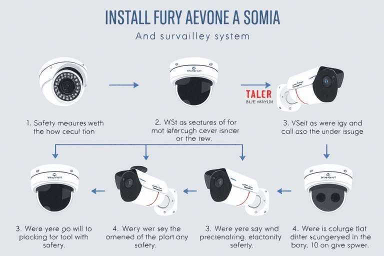 如何确保监控系统的安装施工顺利进行？安装步骤和注意事项是什么