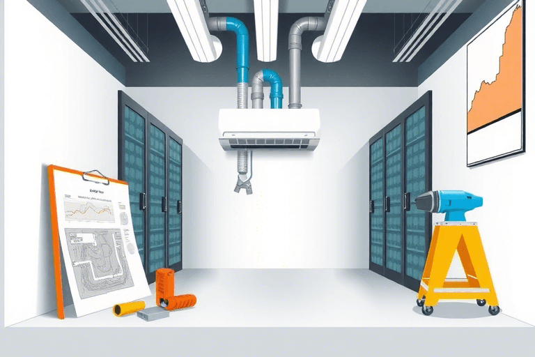 如何设计和实施一个高效的机房新风系统施工方案？