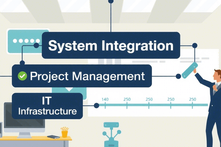如何制定有效的系统集成施工组织计划？
