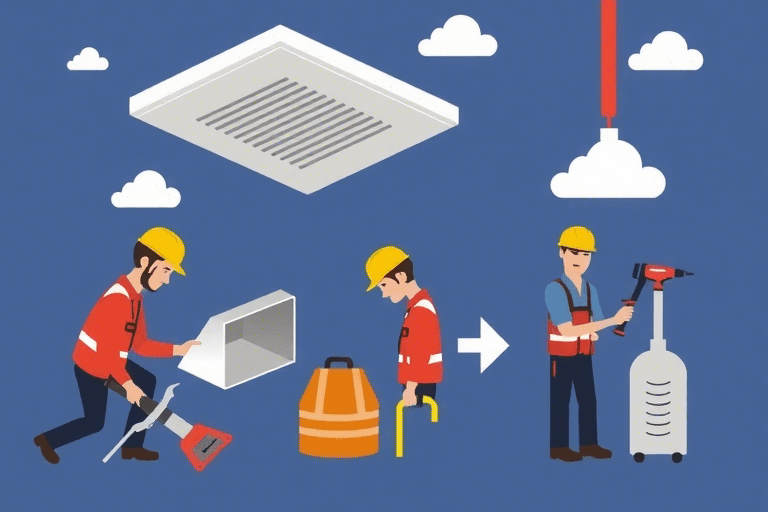 如何正确安装和施工排风系统？有哪些步骤和注意事项？