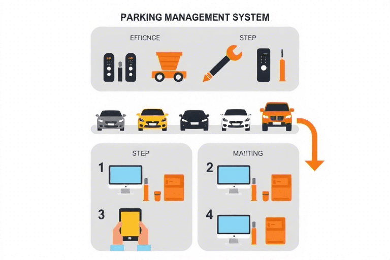 如何确保停车收费系统的高效施工与安装？