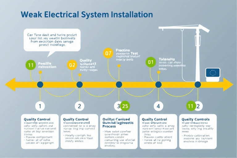 如何制定有效的弱电系统施工组织方案？