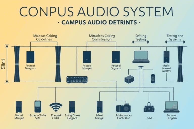 如何确保校园广播系统施工方案的高效和可靠？