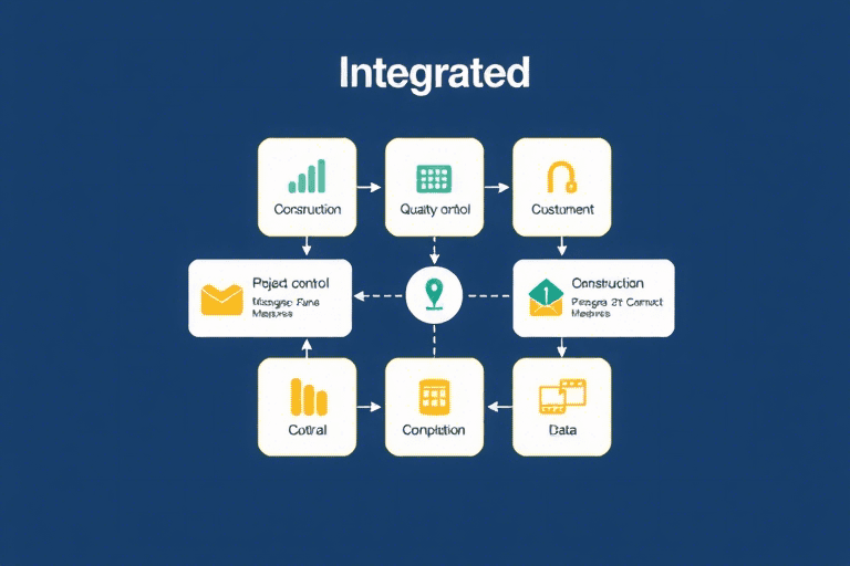 如何通过系统集成施工图片展示工程进展？