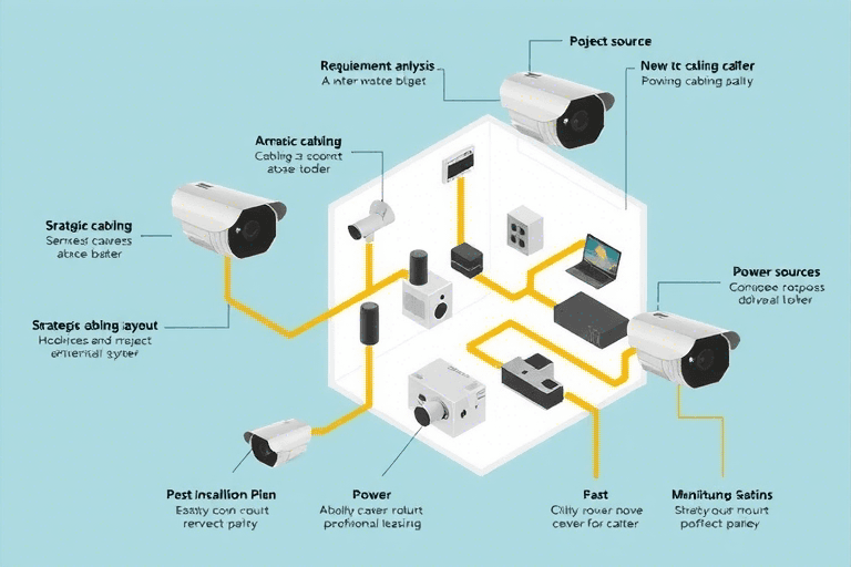 如何规划和实施小区监控系统的施工方案？
