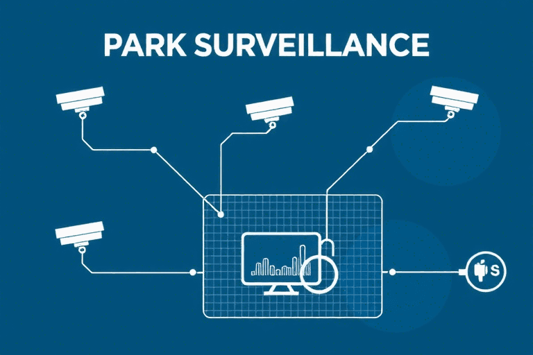 如何规划和实施公园监控系统的施工方案？