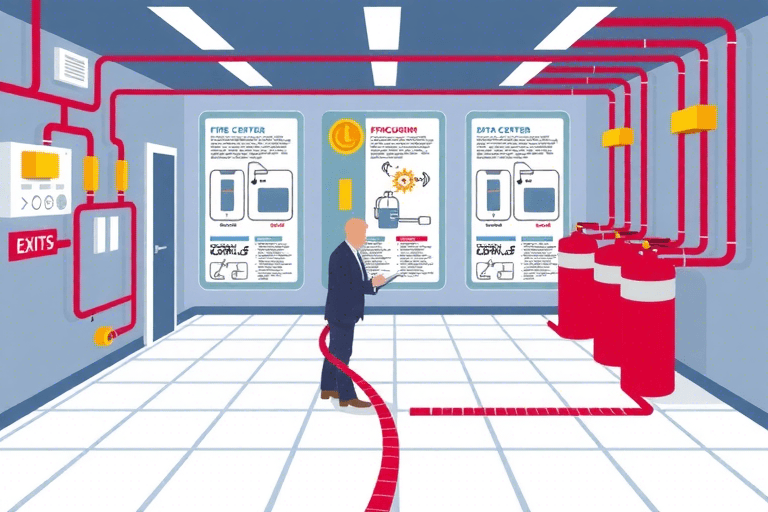 如何确保机房消防系统的施工方案既高效又安全？