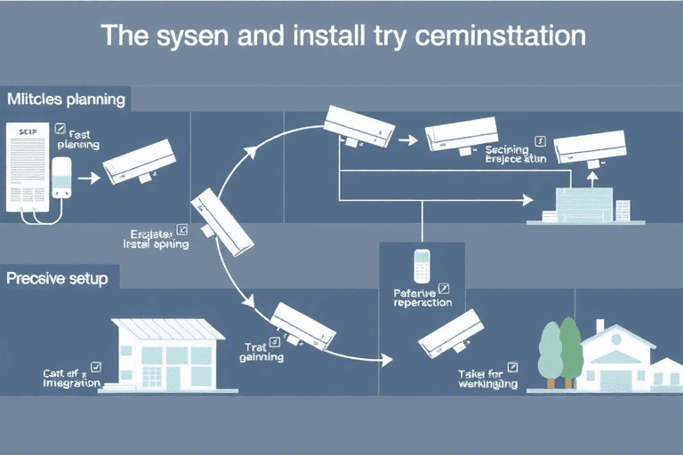 如何确保监控系统的施工质量？监控系统安装与施工方法有哪些关键步骤？