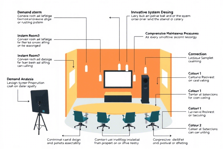 如何制定一个高效的会议室音响系统施工方案？