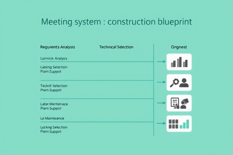 如何制定有效的会议系统施工方案？
