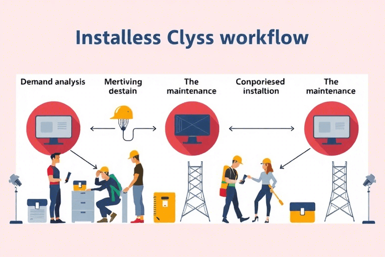 如何确保扬州电话视频系统施工的质量与效果？