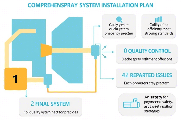 如何制定一份有效的喷淋系统施工组织设计方案？