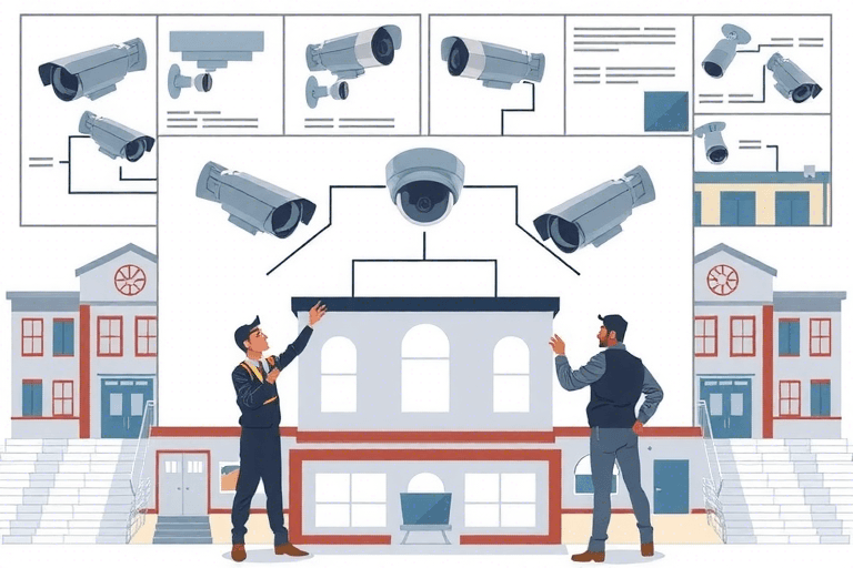 如何在学校实施有效的监控系统施工方案？