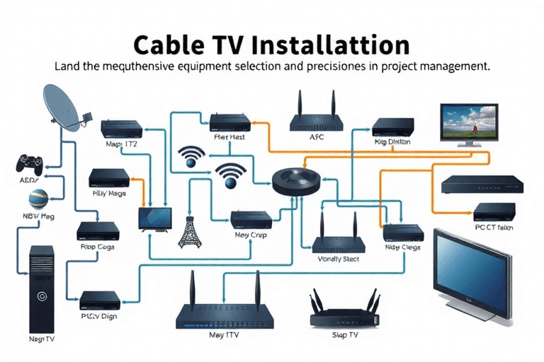 如何制定有效的有线电视系统施工方案？有哪些关键步骤和注意事项需要了解？