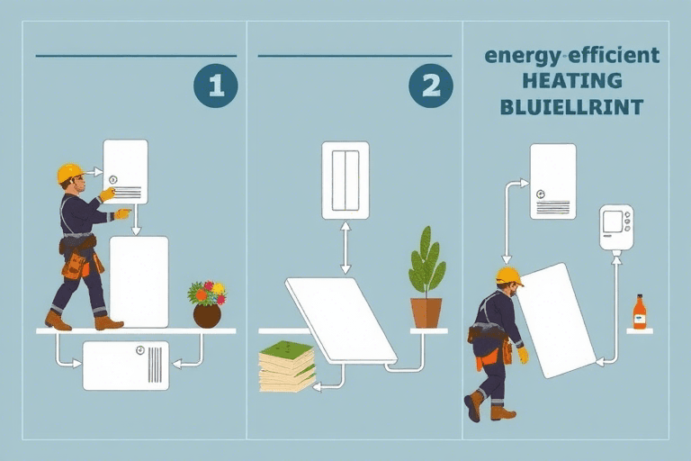 如何制定高效的采暖系统施工方案？采暖设计与实施步骤详解