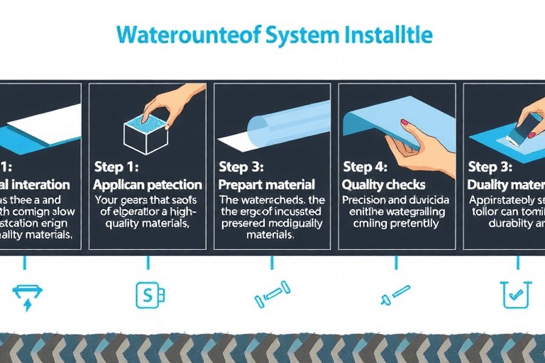 如何确保防水系统施工质量？关键步骤与技巧解析