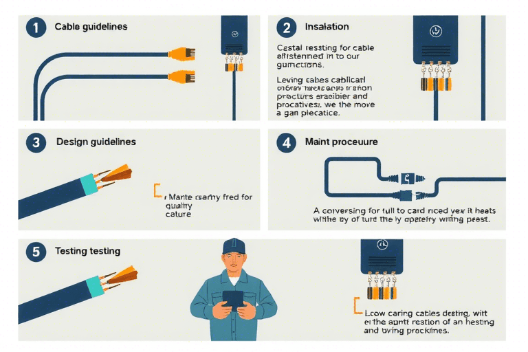 综合布线系统施工工序有哪些需要注意的关键步骤？