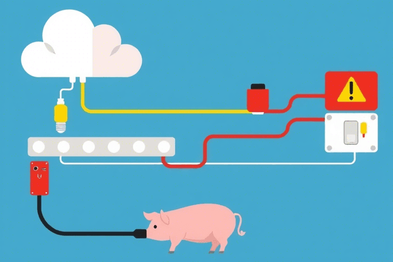 如何确保猪场配电系统的高效稳定？施工步骤及注意事项有哪些？