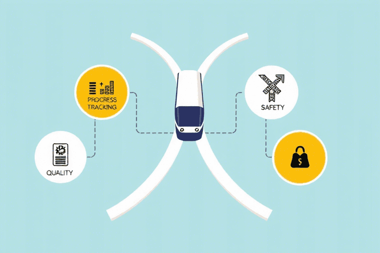 如何构建高效的铁路施工管理系统？