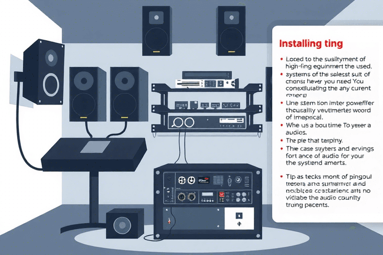 如何确保扩声系统施工的质量？施工过程中的关键步骤和注意事项是什么？