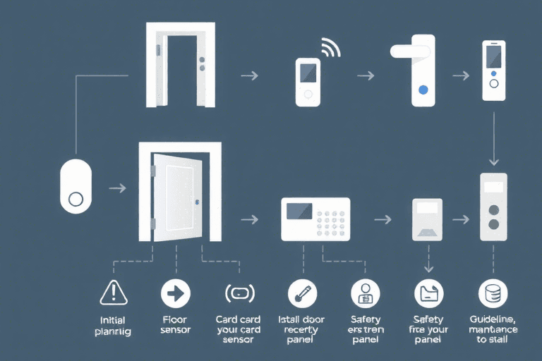 门禁系统施工工艺怎么做？门禁系统的安装步骤和注意事项详解