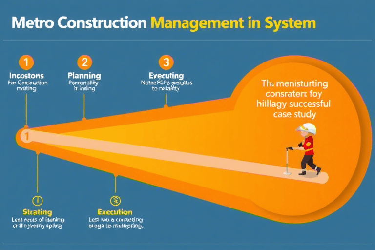 如何设计和实施一个高效的地铁施工管理系统？