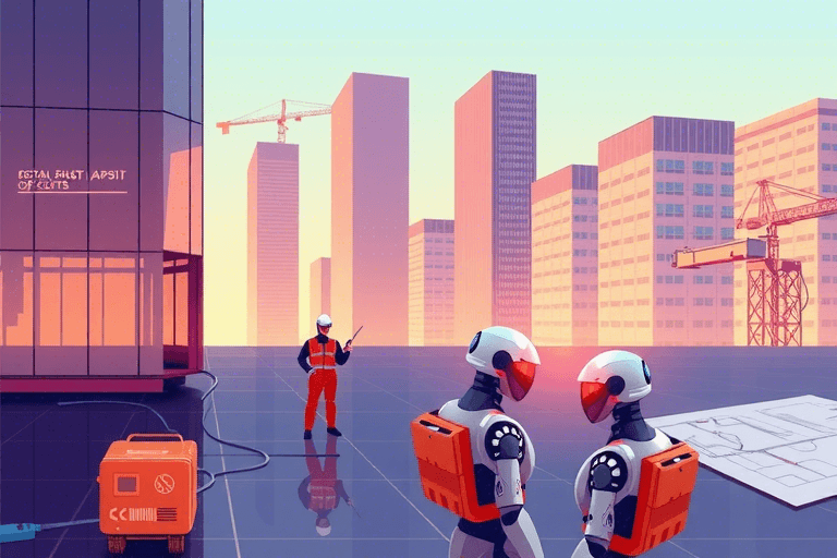 如何实现高效的人机协同施工系统？