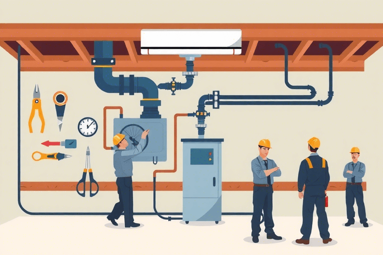 如何确保通风与空调系统施工的质量和效果？