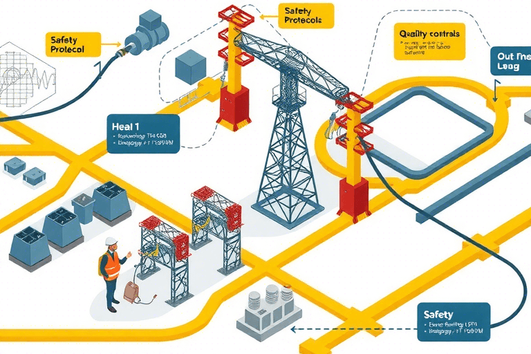 如何制定一份高效的电力系统施工方案？