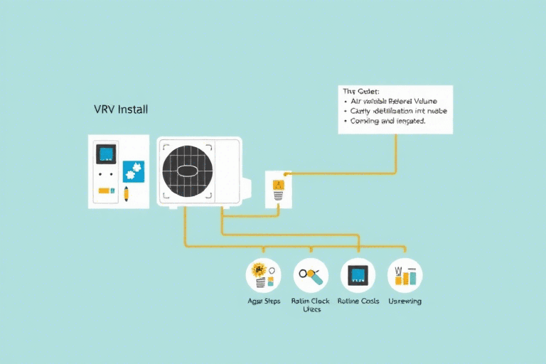 VRV空调系统施工方案应该怎样制定？