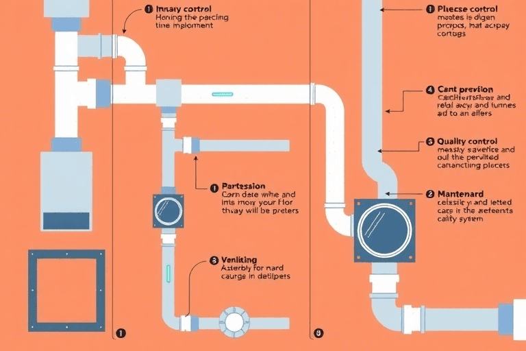 如何确保通风排烟系统的高效施工？施工方案有哪些关键步骤和注意事项？