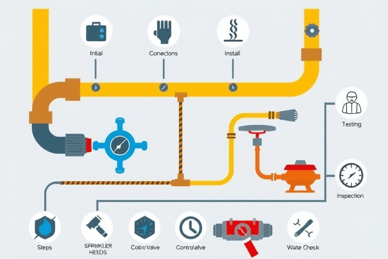 如何确保消防喷淋系统的施工工艺质量？