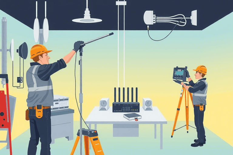 如何确保室内分布系统的施工质量和效率？施工方法详解