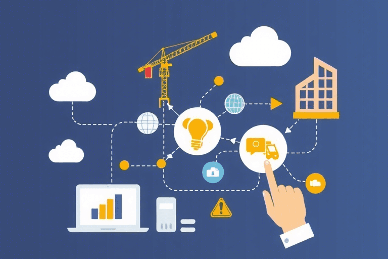 如何构建一个高效的施工全流程管控系统？