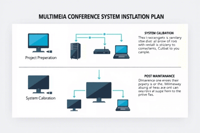 如何制定多媒体会议系统的施工方案？
