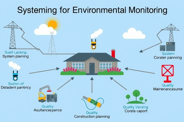 如何制定高效的环境检测系统施工方案？