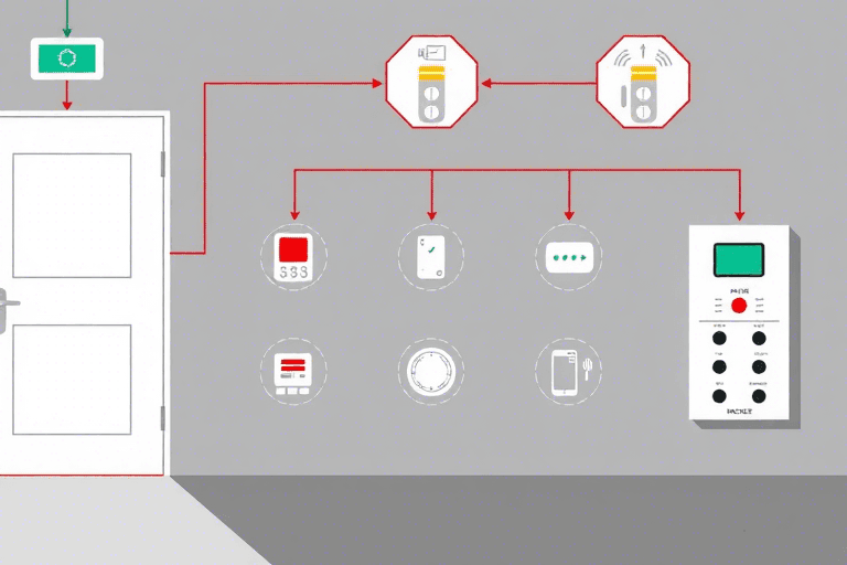 如何高效地制定和执行防火门监控系统的施工方案？
