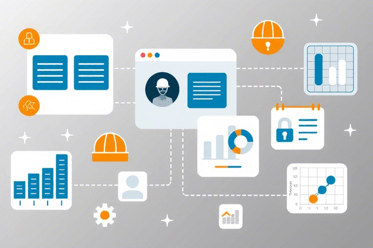 如何构建高效的建筑施工管理系统？