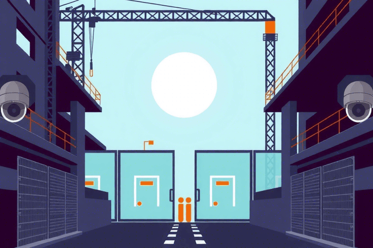 如何规划和实施有效的建筑工地门禁系统？