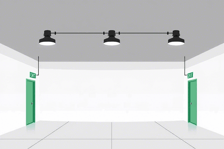 如何确保应急照明系统的施工方案达到最佳效果？