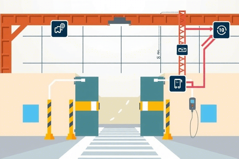 如何设计和安装高效的施工门禁系统？