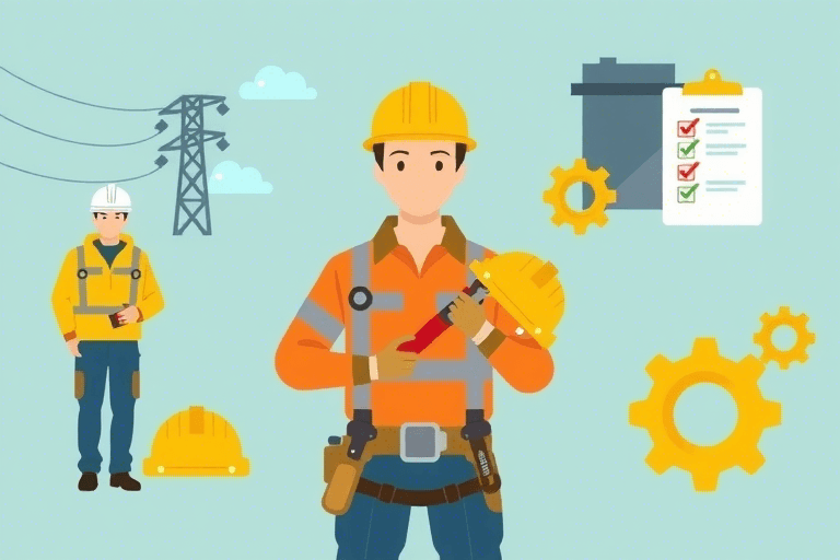 如何确保施工用电系统的安全与高效？有哪些关键点需要注意？