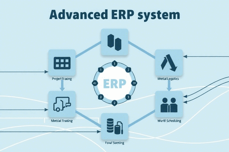 如何构建高效的ERP施工管理系统？实现建筑行业的信息化升级
