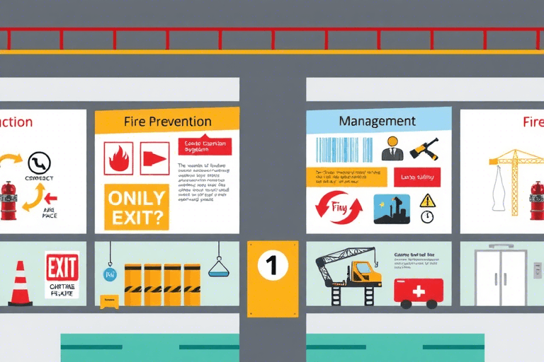 如何构建高效的消防施工现场管理系统？