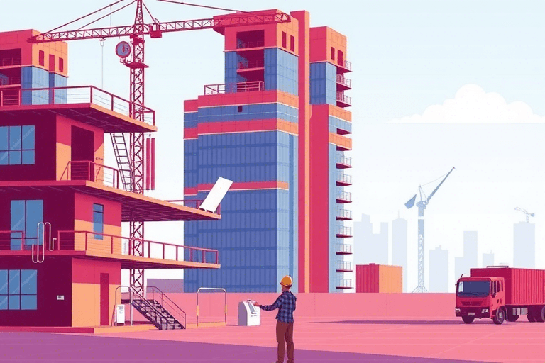 如何构建高效的施工现场管理系统？