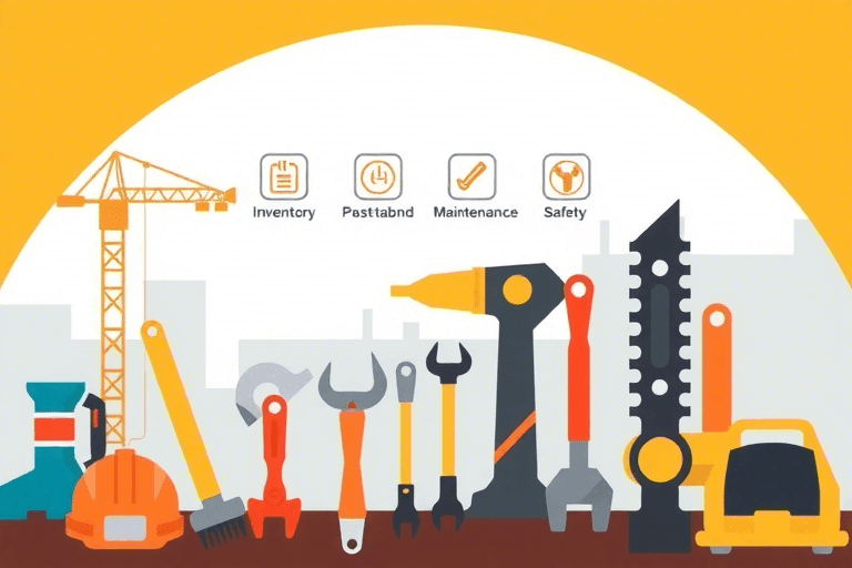如何构建高效的施工现场工器具管理系统？