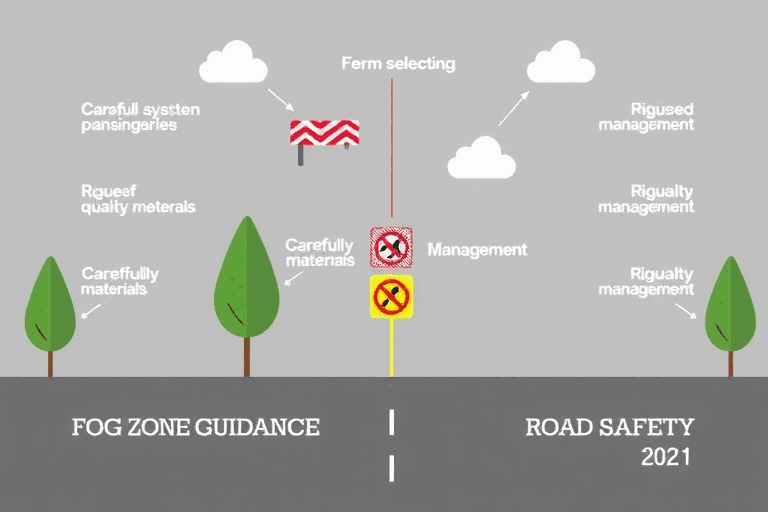 如何确保雾区引导防撞系统的高效施工？雾区安全问题不容忽视