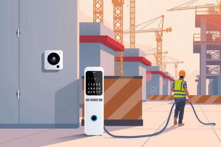 施工现场门禁系统管理怎么做？如何确保工地安全和施工效率？