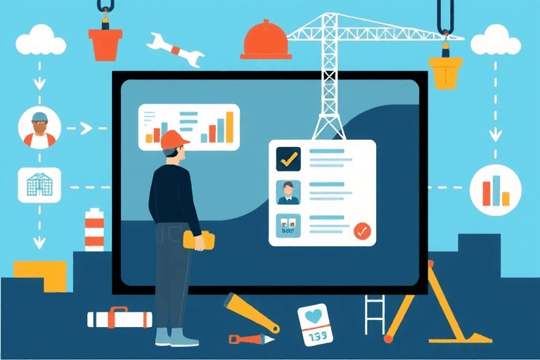 如何建立高效的眉山现场施工员管理系统？