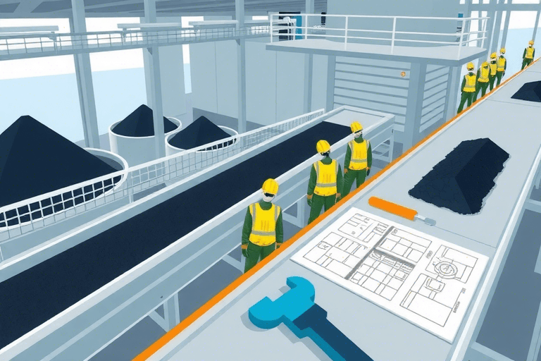 如何确保电厂运煤系统的施工过渡平稳进行？